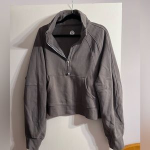 Lululemon half zip funnel neck scuba